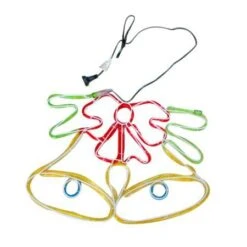Christmas Bells With Bow Light Display -Christmas Lights Store 101603 965105 F