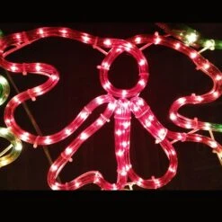 Christmas Bells With Bow Light Display -Christmas Lights Store 101603 965111 HD