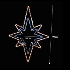Flashing Star Christmas Outdoor Light Display -Christmas Lights Store 101605 1766833 HD