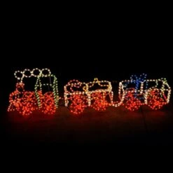 Flashing Train Christmas Lights -Christmas Lights Store 101607 557379 HD