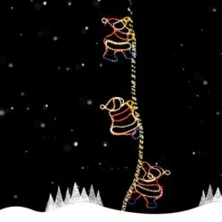 Climbing Santa Christmas Lights -Christmas Lights Store 101623 557485 HD