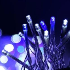 Jingle Jollys 800 LED Christmas Icicle - Lights Blue 12 Jingle Jollys 800 LED Christmas Icicle - Lights Blue -Christmas Lights Store 102099 2257715 F