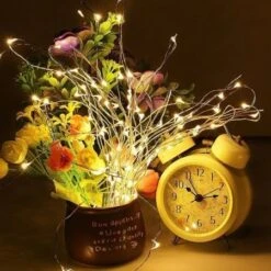 10m 100LED Copper Wire Dimmable USB LED Fairy String Lights Remote Control Christmas Lights -Christmas Lights Store 149057 939143 F