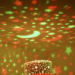 Portable Starry Sky Rose Buds USB LED Projector Night Light Christmas Gift -Christmas Lights Store 149629 944675 F