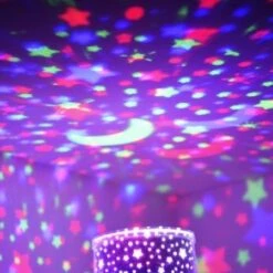 Portable Starry Sky Rose Buds USB LED Projector Night Light Christmas Gift -Christmas Lights Store 149629 944677 F