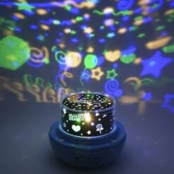 Portable Starry Sky Rose Buds USB LED Projector Night Light Christmas Gift -Christmas Lights Store 149629 944681 F