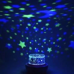 Portable Starry Sky Rose Buds USB LED Projector Night Light Christmas Gift -Christmas Lights Store 149629 944697 F