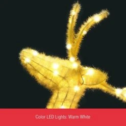 3D Christmas Reindeer Light 10M LED Rope Fairy Xmas Decor Figure - Warm White 14 3D Christmas Reindeer Light 10M LED Rope Fairy Xmas Decor Figure - Warm White -Christmas Lights Store 152247 972441 HD