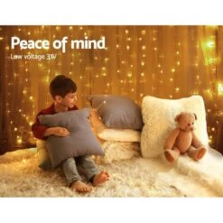 Christmas 600 LED Curtain Lights - Warm Yellow 11 Christmas 600 LED Curtain Lights - Warm Yellow -Christmas Lights Store 152333 1382897 HD