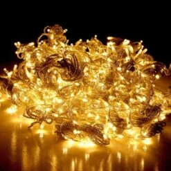 Christmas 600 LED Curtain Lights - Warm Yellow 9 Christmas 600 LED Curtain Lights - Warm Yellow -Christmas Lights Store 152333 1382899 HD