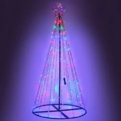 Jingle Jollys 3M LED Christmas Tree Multi Colour 14 Jingle Jollys 3M LED Christmas Tree Multi Colour -Christmas Lights Store 152883 1070925 HD