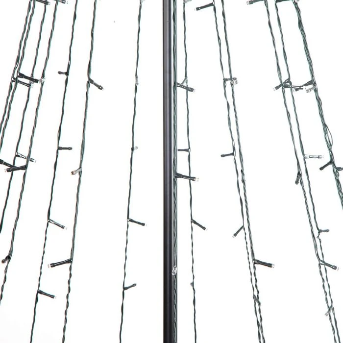 Jingle Jollys 3M LED Christmas Tree Multi Colour 2 Jingle Jollys 3M LED Christmas Tree Multi Colour - Image 2