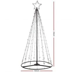 LED Christmas Tree - 2.1m With 264pcs LED Bulbs -Christmas Lights Store 152887 2092825 F