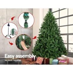 Jingle Jollys 1.8M 6FT Christmas Tree Xmas Decoration Green Home Decor 800 Tips Green 10 Jingle Jollys 1.8M 6FT Christmas Tree Xmas Decoration Green Home Decor 800 Tips Green -Christmas Lights Store 153619 1502223 HD