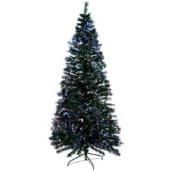 Jingle Jollys 2.1M 7FT LED Christmas Tree Optic Fiber Multi Colour Lights -Christmas Lights Store 153629 2376005 F