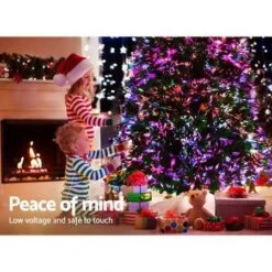 Jingle Jollys 2.4M 8FT LED Christmas Tree Optic Fiber Multi Colour Lights -Christmas Lights Store 153631 2086217 F