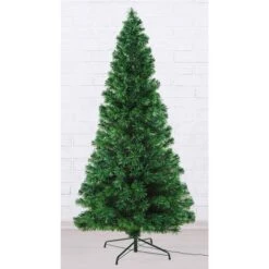 Fibre Optic LED Xmas Christmas Tree 6Ft 300 Branches + Bauble Balls -Christmas Lights Store 154197 1061007 HD