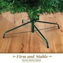 Fibre Optic LED Xmas Christmas Tree 7Ft 450 Branches + Bauble Balls 22 Fibre Optic LED Xmas Christmas Tree 7Ft 450 Branches + Bauble Balls -Christmas Lights Store 154203 2009761 F