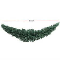 Jingle Jollys Christmas Garland 1.8M Xmas Tree Decoration Green 11 Jingle Jollys Christmas Garland 1.8M Xmas Tree Decoration Green -Christmas Lights Store 167017 1361061 F