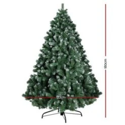 Jingle Jollys Christmas Tree 1.8M Xmas Trees Decorations Snowy 800 Tips -Christmas Lights Store 168391 1361921 F