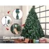 Jingle Jollys Christmas Tree 1.8M Xmas Trees Decorations Snowy 800 Tips