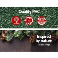 Jingle Jollys Christmas Wreath 60cm Xmas Tree Decoration Green -Christmas Lights Store 168397 1361097 F