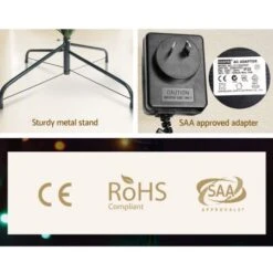 Jingle Jollys 1.2M 4FT LED Christmas Tree Multi Colour -Christmas Lights Store 168541 2376103 F