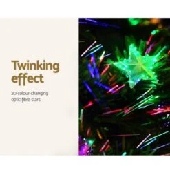 Jingle Jollys 1.2M 4FT LED Christmas Tree Multi Colour -Christmas Lights Store 168541 2376105 F