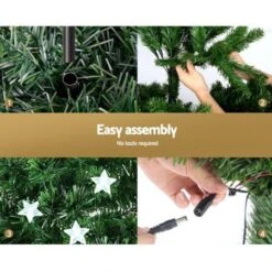 Jingle Jollys 1.2M 4FT LED Christmas Tree Multi Colour -Christmas Lights Store 168541 2376113 F