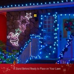 New Christmas Lights Santa And Star Motif 10M LED Rope Fairy Xmas Decoration Outdoor Home Display -Christmas Lights Store 185695 1383889 HD