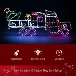 New Christmas Lights Gifts Cart Motif 22M LED Rope Xmas Decoration Outdoor Home Display -Christmas Lights Store 185707 1384041 HD