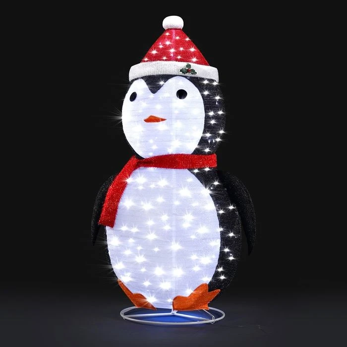 New 3D Penguin Christmas Lights 200 LED Rope Xmas Decoration Outdoor Home Display - 180cm 2 New 3D Penguin Christmas Lights 200 LED Rope Xmas Decoration Outdoor Home Display - 180cm - Image 2