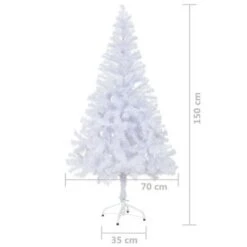 Artificial Christmas Tree With Stand 150 Cm 380 Branches -Christmas Lights Store 195249 1480549 F