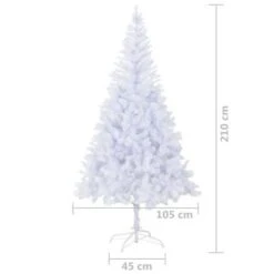 Artificial Christmas Tree With Steel Stand 210 Cm 1210 Branches 15 Artificial Christmas Tree With Steel Stand 210 Cm 1210 Branches -Christmas Lights Store 195253 1480581 F