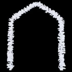 Christmas Garlands 4 Pcs White 270 Cm PVC -Christmas Lights Store 195321 1481081 F