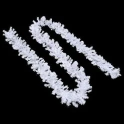 Christmas Garland With LED Lights 20 M White -Christmas Lights Store 195327 2331897 F