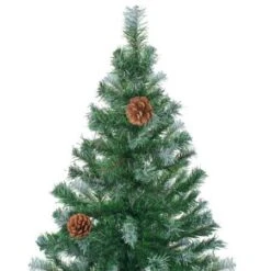 Frosted Christmas Tree With Pinecones 150 Cm -Christmas Lights Store 195611 1482953 F