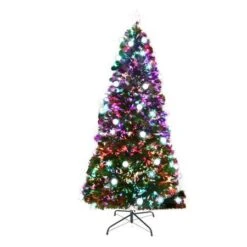 Jingle Jollys 2.1M 7FT LED Christmas Tree Optic Fiber Xmas Multi Colour Lights -Christmas Lights Store 201847 2086169 F