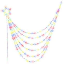 Jingle Jollys 3M Christmas Curtain Fairy Lights String 200 LED Party Wedding -Christmas Lights Store 215219 2251249 F