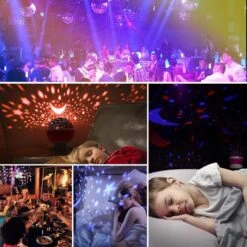 Night Light For Kids, Moon Star Projector -for Baby Kids Women, Christmas Party Bedroom Decoration -Christmas Lights Store 218261 1701959 HD