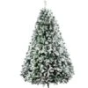 Jingle Jollys Christmas Tree 2.4M 8FT Xmas Decorations Snow Home Decor 1500 Tips