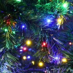 Jingle Jollys Christmas Tree LED 2.1M 7FT Xmas Decorations Green Home Decor -Christmas Lights Store 218407 1703037 F