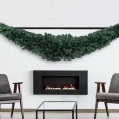 Jingle Jollys Christmas Garland 2.1M Xmas Tree Decoration Green -Christmas Lights Store 218409 1703059 F