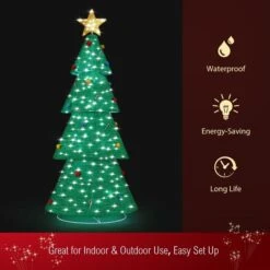 180CM 3D Christmas Tree Light Christmas LED Light Xmas Tree Lights Decorations 17 180CM 3D Christmas Tree Light Christmas LED Light Xmas Tree Lights Decorations -Christmas Lights Store 220087 1720067 HD
