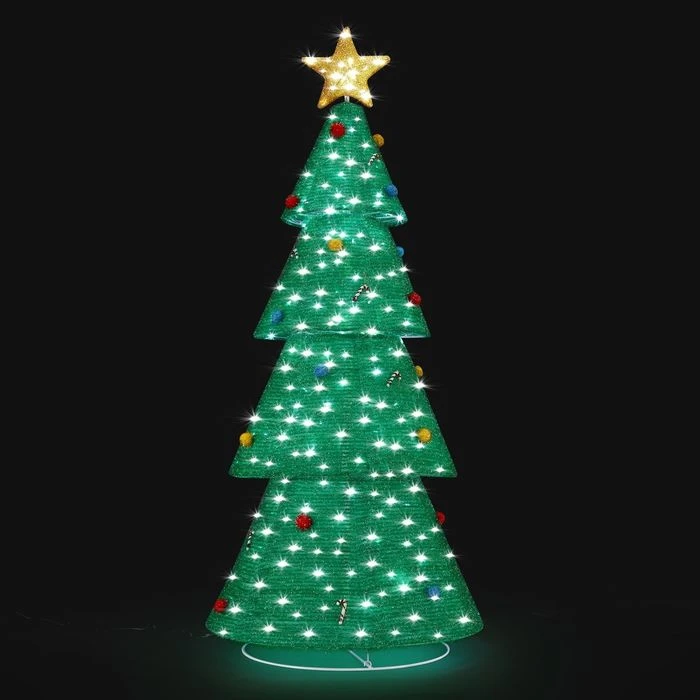 180CM 3D Christmas Tree Light Christmas LED Light Xmas Tree Lights Decorations 11 180CM 3D Christmas Tree Light Christmas LED Light Xmas Tree Lights Decorations - Image 11