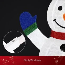 180CM 3D Christmas Snowman Light Christmas LED Light Xmas Light Decorations 23 180CM 3D Christmas Snowman Light Christmas LED Light Xmas Light Decorations -Christmas Lights Store 220091 1720123 HD
