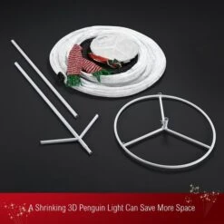 180CM 3D Christmas Snowman Light Christmas LED Light Outdoor Xmas Decorations -Christmas Lights Store 220093 1720151 HD