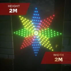 Stockholm Christmas Lights 160 LEDs Fairy String Star Net Outdoor Garden Xmas Decor 2 X 2M 15 Stockholm Christmas Lights 160 LEDs Fairy String Star Net Outdoor Garden Xmas Decor 2 X 2M -Christmas Lights Store 225677 2383561 F