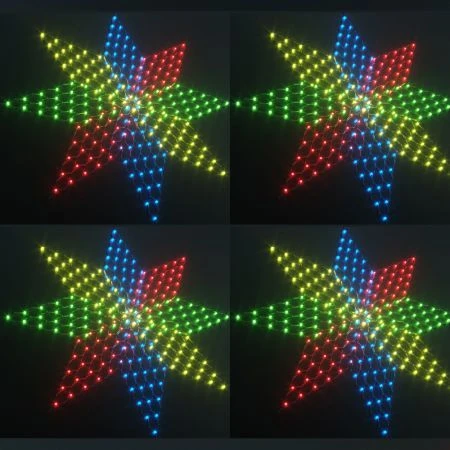 Stockholm Christmas Lights 160 LEDs Fairy String Star Net Outdoor Garden Xmas Decor 2 X 2M 2 Stockholm Christmas Lights 160 LEDs Fairy String Star Net Outdoor Garden Xmas Decor 2 X 2M - Image 2