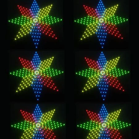 Stockholm Christmas Lights 160 LEDs Fairy String Star Net Outdoor Garden Xmas Decor 2 X 2M 3 Stockholm Christmas Lights 160 LEDs Fairy String Star Net Outdoor Garden Xmas Decor 2 X 2M - Image 3